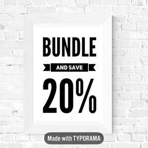 20% off two or more items
